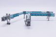 Air passenger Bridge for narrow-body aircraft Blue / 2 per set / JC Wings / 1:400 / LH4390