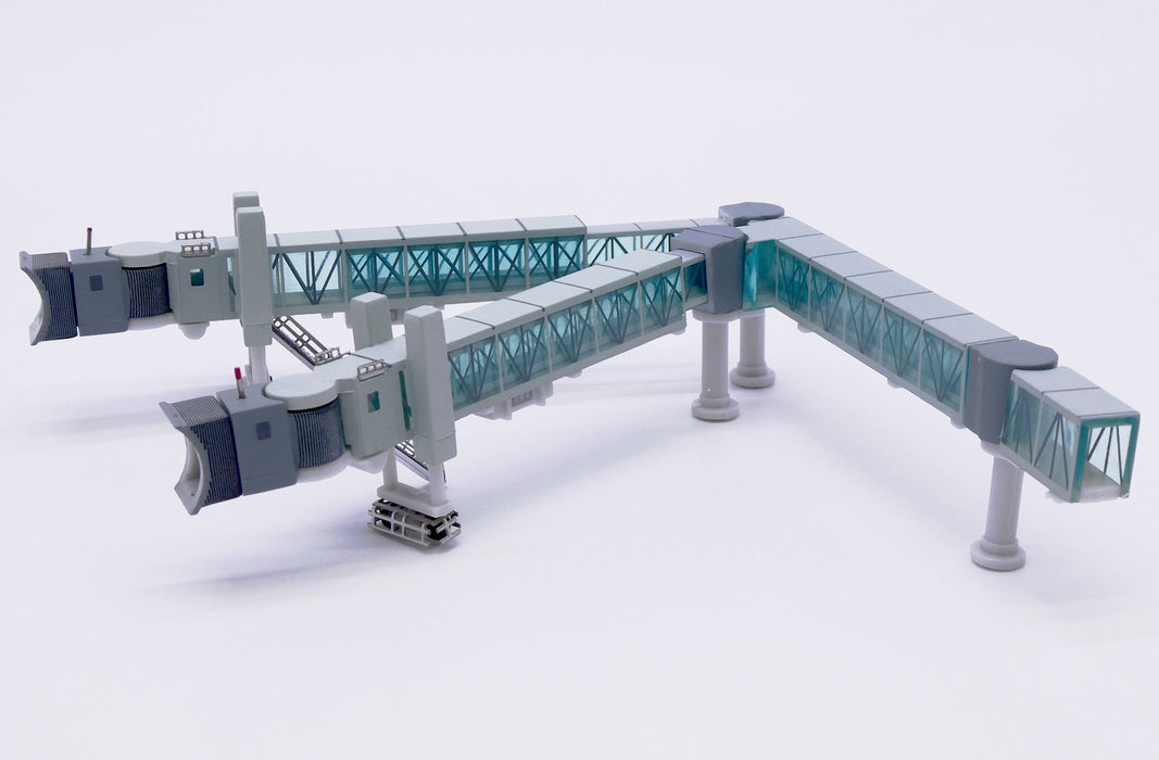 Air passenger Bridge for wide-body aircraft Green / 1 per set / JC Wings / 1:400 / LH4391