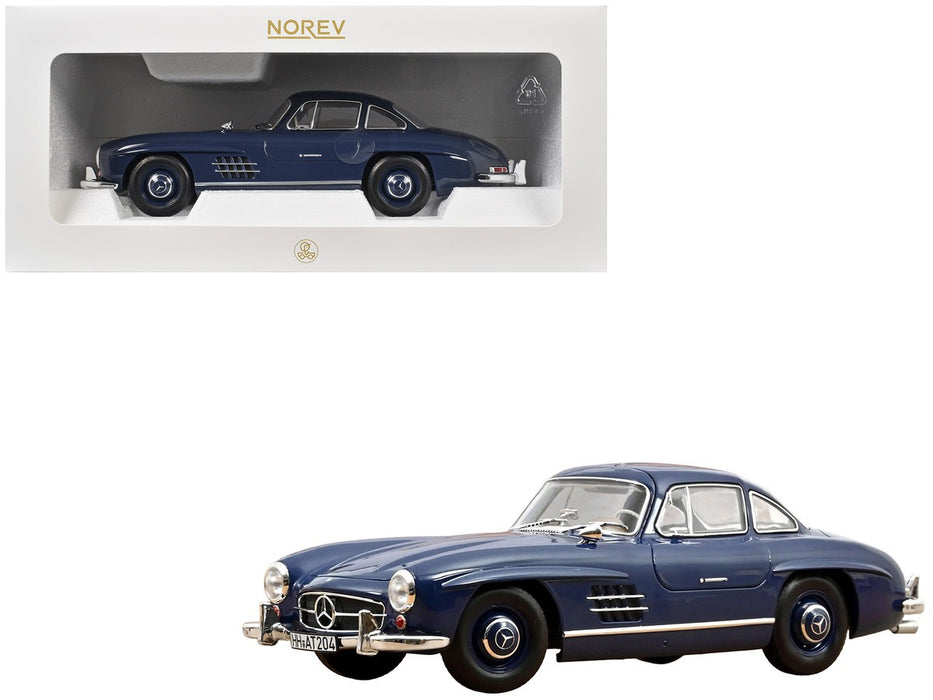 Mercedes-Benz 300 SL 1954 Blue - Norev - 1:18 - 183852 - Passion Diecast