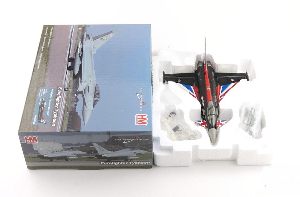 Eurofighter Typhoon FGR.Mk 4 / RAF Typhoon Display Team, ZJ914 Blackjack, 2021, UK / Hobby Master 1:72 HA6629B