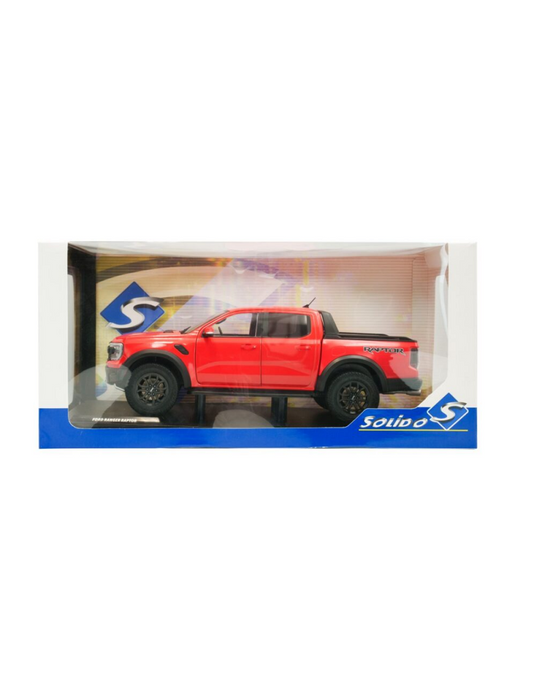 Ford Ranger Raptor 2024 Orange - Solido - 1/18 - S1813901 - Passion Diecast 