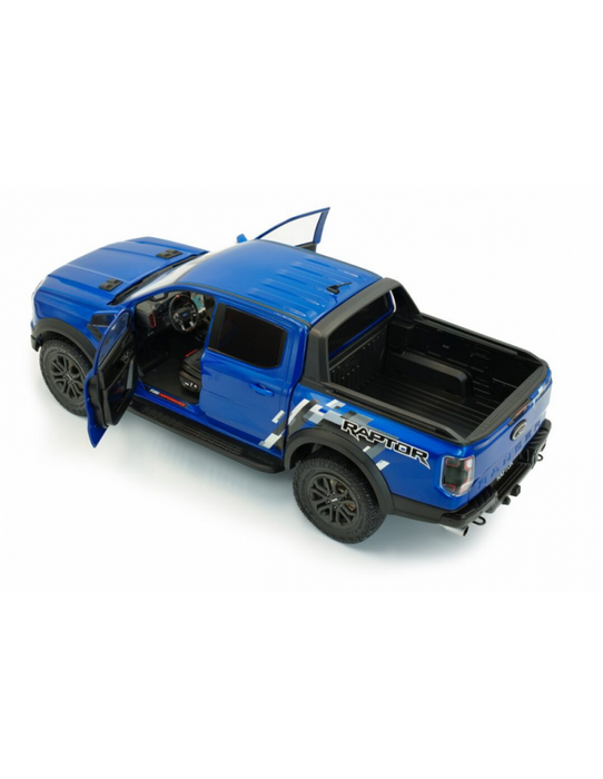 Ford Ranger Raptor 2024 Blue - Solido - 1/18 - S1813902 - Passion Diecast 