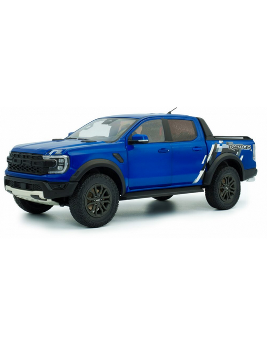 Ford Ranger Raptor 2024 Blue - Solido - 1/18 - S1813902 - Passion Diecast 
