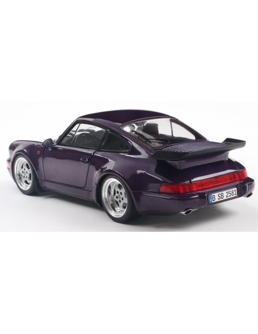 Porsche 964 Turbo 1990 Violet - Solido - 1/18 - S1803412 - Passion Diecast 