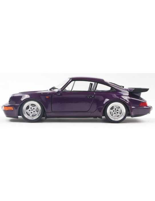 Porsche 964 Turbo 1990 Violet - Solido - 1/18 - S1803412 - Passion Diecast 