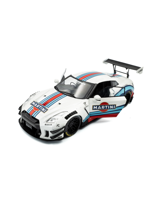 Nissan GT-R R35 LW Body Kit 2.0 Martini 2024 - Solido - 1/18 - S1805819 - Passion Diecast 