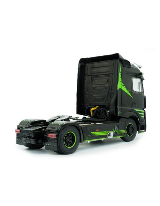 Mercedes Actros R5 2021 Black - Solido - 1/24 - S2400204 - Passion Diecast 
