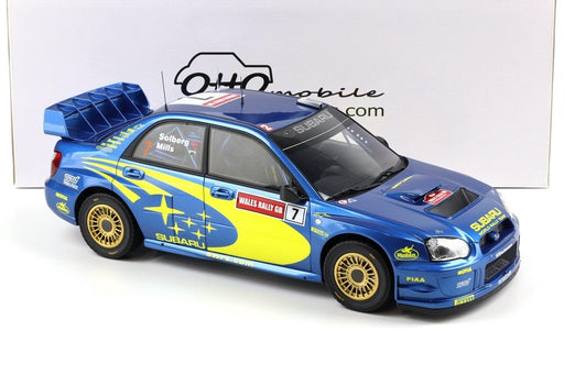 Subaru Impreza S9 WRC Rally of Wales 2003 Solberg No.7 - OTTO - 1/12 - G092 - Passion Diecast 