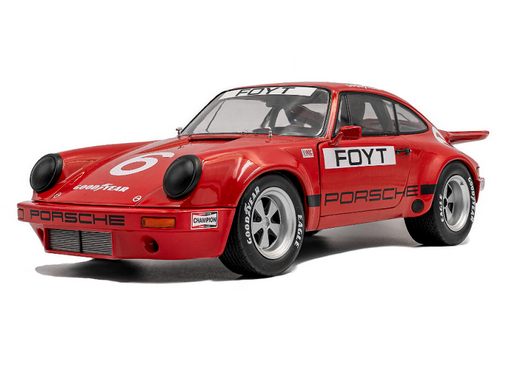 Porsche 911 No 6 Foyt Iroc Daytona 1974 - Solido - 1/18 - S1810704 - Passion Diecast 