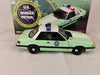 (Used)(Free shipping)  1991 FORD MUSTANG UNITED STATES BORDER PATROL S.S.P. (SILVER) 1/18 GMP 18844   Used
