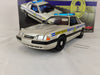 (Used)(Free shipping)  1991 FORD MUSTANG SOUTH CAROLINA HIGHWAY PATROL S.S.P. (SILVER) 1/18 GMP 18444   Used