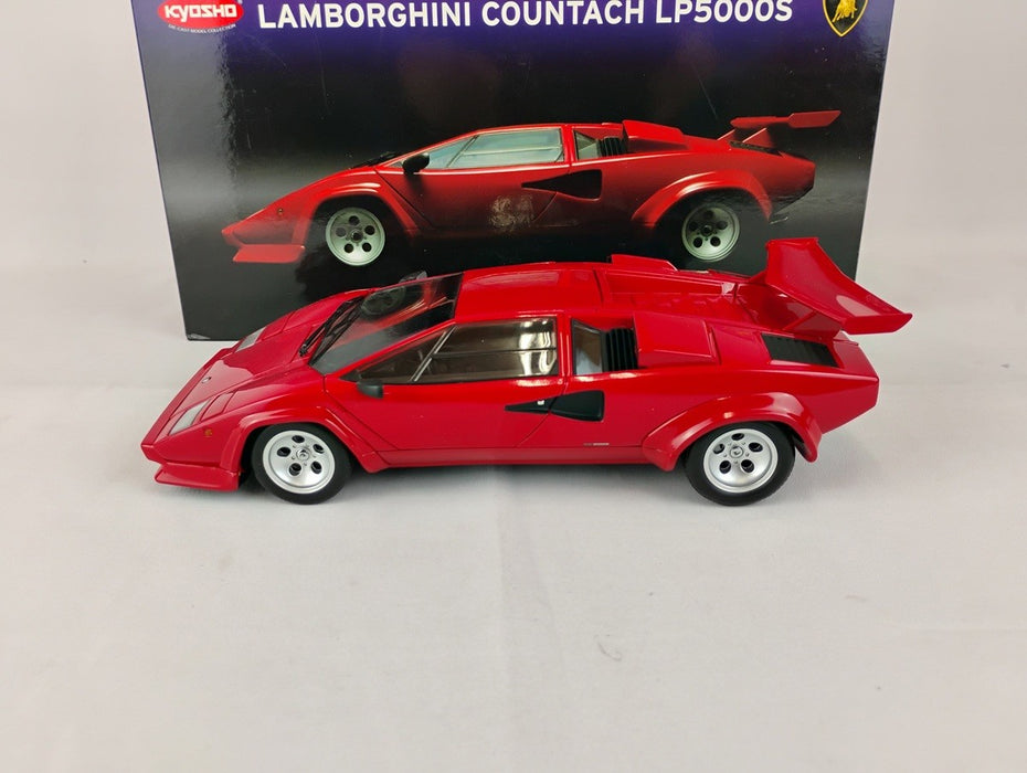 (Used)(Free shipping)  LAMBORGHINI COUNTACH LP 500 S (RED) 1/18 KYOSHO 08322RR Used