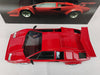 (Used)(Free shipping)  LAMBORGHINI COUNTACH LP 500 S (RED) 1/18 KYOSHO 08322RR Used