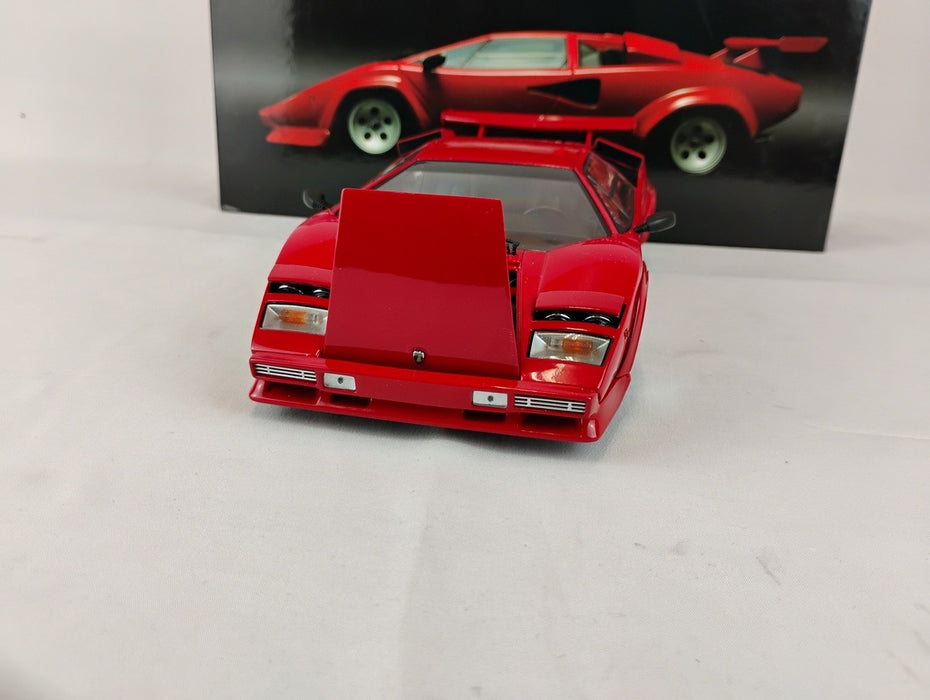 (Used)(Free shipping)  LAMBORGHINI COUNTACH LP 500 S (RED) 1/18 KYOSHO 08322RR Used