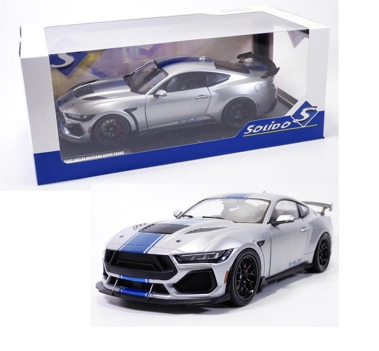 Ford Shelby Mustang Super Snake 2025 Grey - Solido - 1/18 - S1813803 - Passion Diecast 