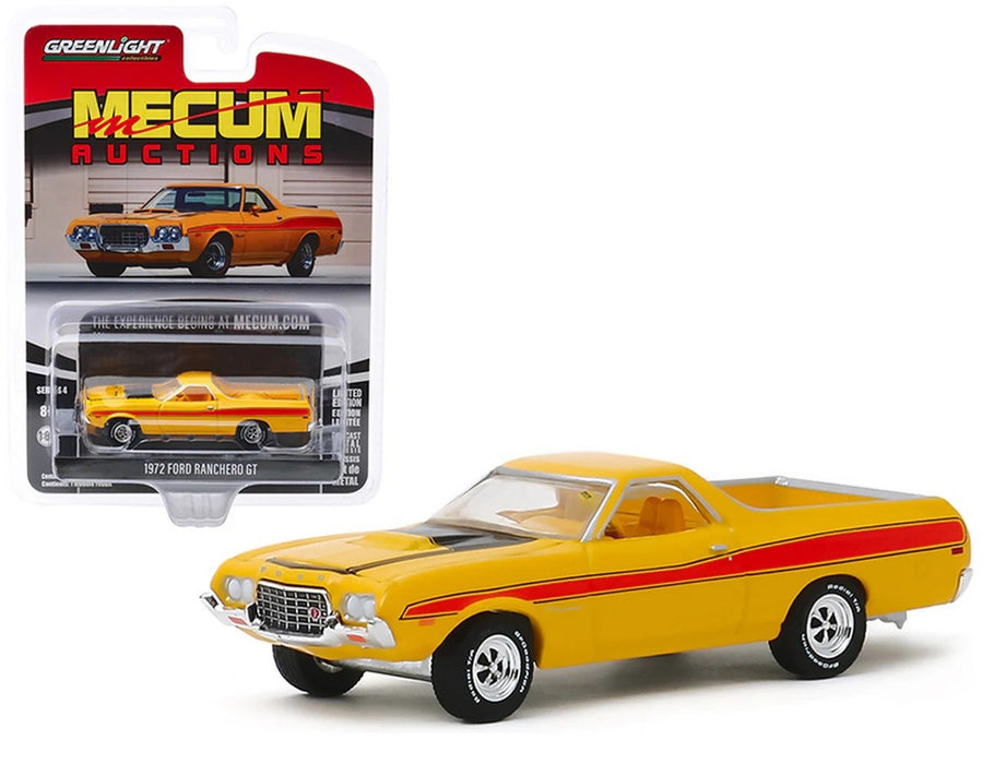 1972 Ford Ranchero GT   Mecum Auctions Series 4, 1-64 greenlight 37190 D  Passion Diecast