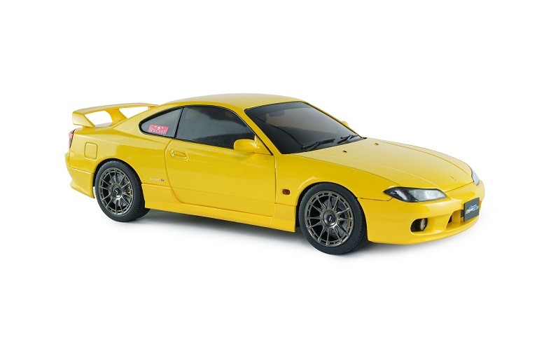 Nissan Silvia S15 Spec-R AERO 1999 Yellow - Solido - 1/18 - S1812206 - Passion Diecast 