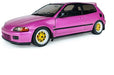 Honda Civic (EG6) 1991 Pink - Solido - 1/18 - S1810409 - Passion Diecast 