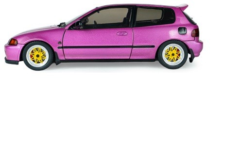 Honda Civic (EG6) 1991 Pink - Solido - 1/18 - S1810409 - Passion Diecast 