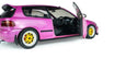 Honda Civic (EG6) 1991 Pink - Solido - 1/18 - S1810409 - Passion Diecast 