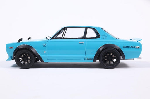 Nissan Skyline (C10) Hakosuka 1970 Blue - Solido - 1/18 - S1813005 - Passion Diecast 
