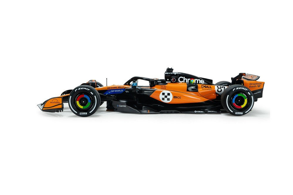 McLaren MCL39 No 81 Piastri Monaco 2025 - Solido - 1/18 - S1818704 - Passion Diecast 