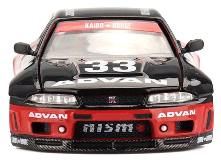 Nissan Skyline GT-R (R33) Kaido Works ADVAN - Mini GT - Mijo Exclusives - 1/64 - KHMG191 Passion Diecast