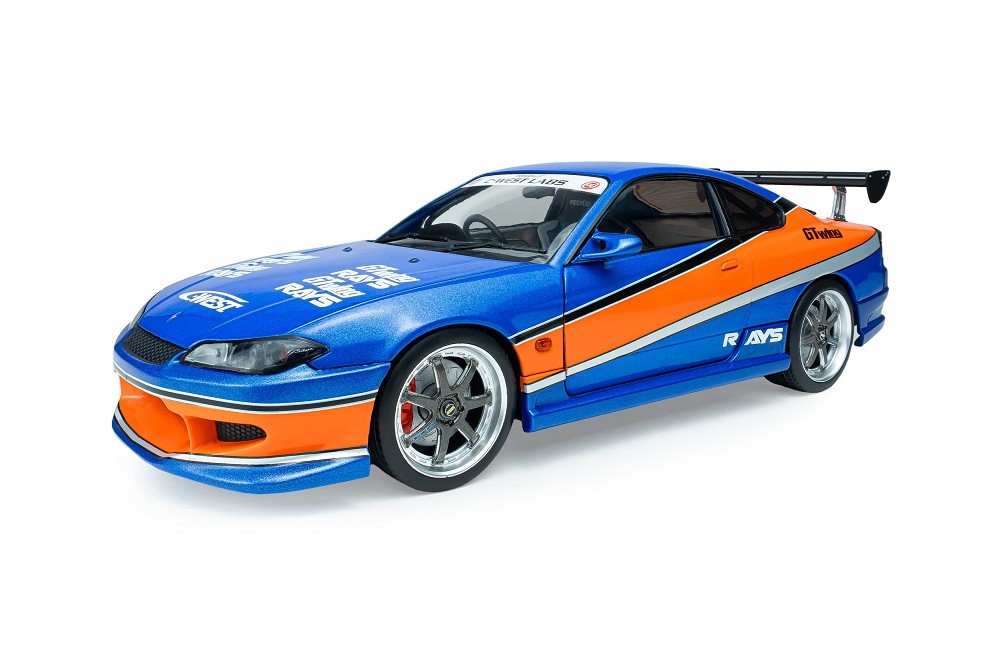 Sean's Nissan Silvia S15 Spec-s Tokyo Drift Fast & Furious 25e anniversary - Jada - 1/18 - 37771