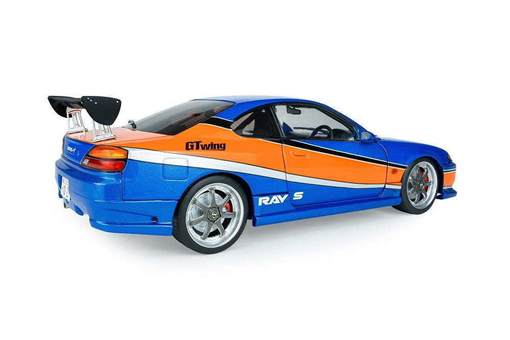 Sean's Nissan Silvia S15 Spec-s Tokyo Drift Fast & Furious 25e anniversary - Jada - 1/18 - 37771