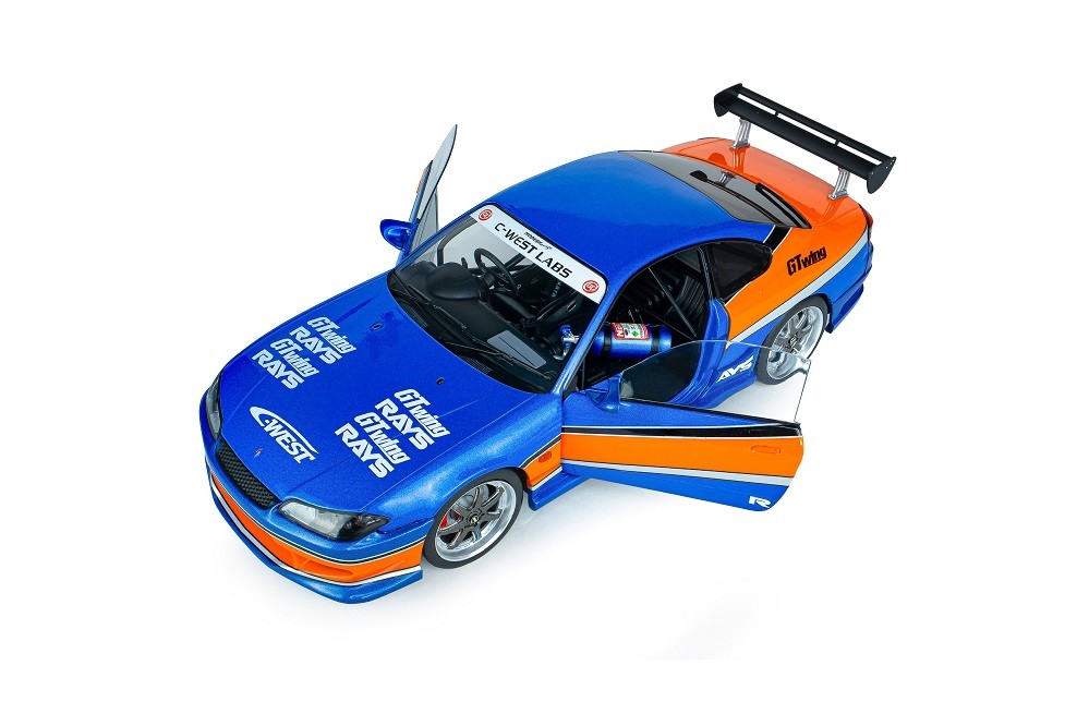 Sean's Nissan Silvia S15 Spec-s Tokyo Drift Fast & Furious 25e anniversary - Jada - 1/18 - 37771
