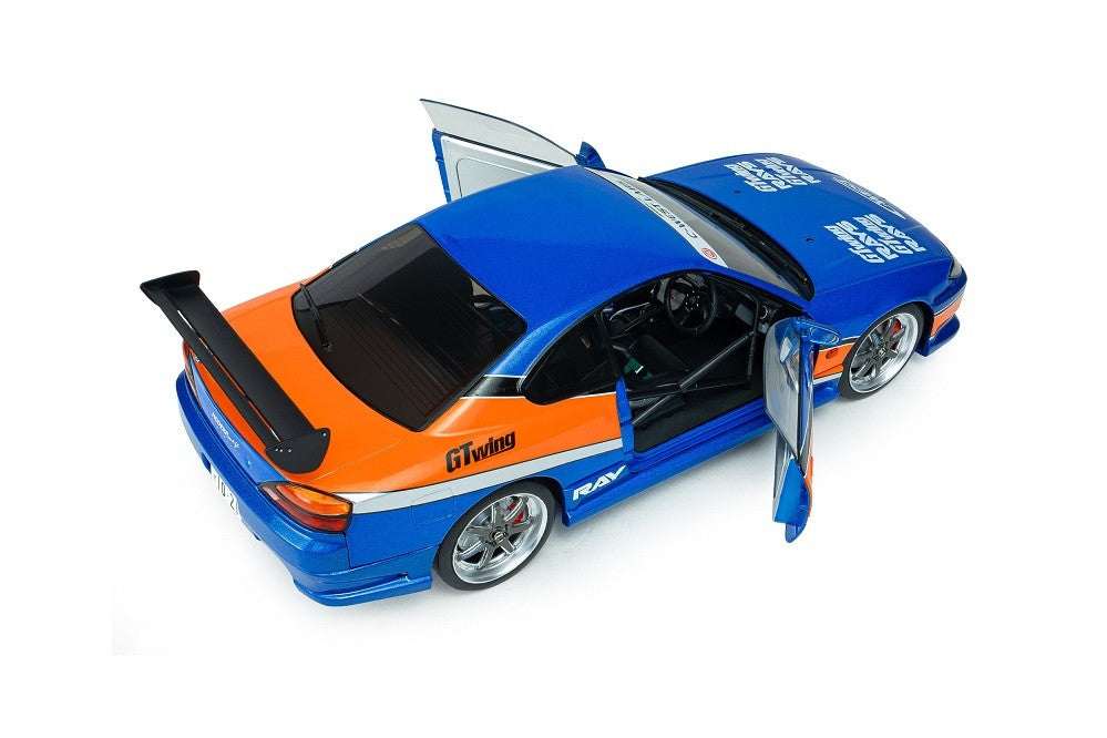 Sean's Nissan Silvia S15 Spec-s Tokyo Drift Fast & Furious 25e anniversary - Jada - 1/18 - 37771