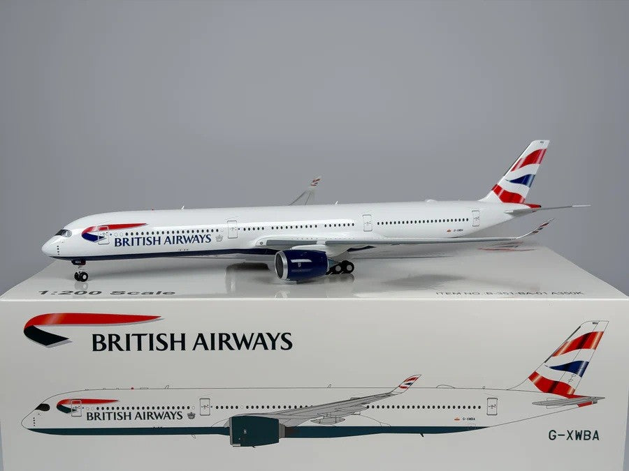 British Airways Airbus A350-1000 / G-XWBA / B-Models / 1:200 / B-351-BA-01 A350K