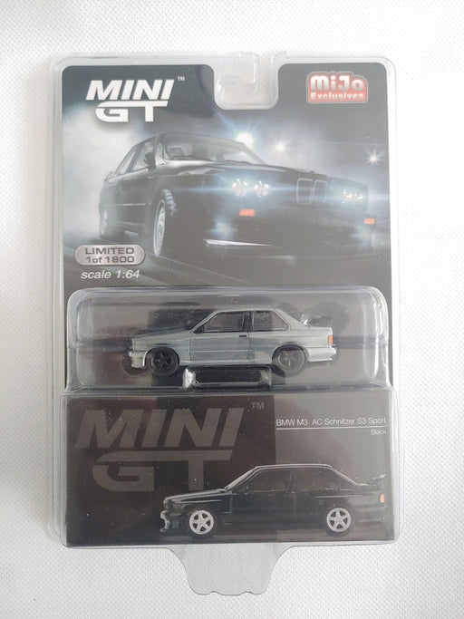CHASE CAR BMW M3 AC Schnitzer S3 Sport Black - Mini GT - 1:64 - MGT00119GR Passion Diecast