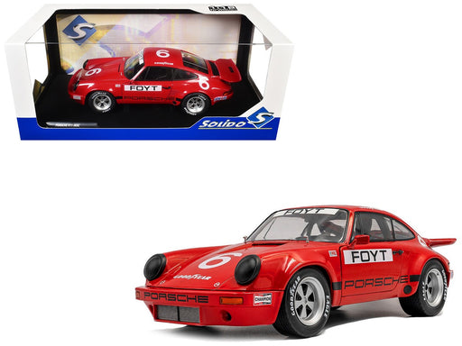 Porsche 911 No 6 Foyt Iroc Daytona 1974 - Solido - 1/18 - S1810704 - Passion Diecast 