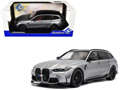 BMW M3 Touring Performance 2024 Grey - Solido - 1/18 - S1813702 - Passion Diecast 
