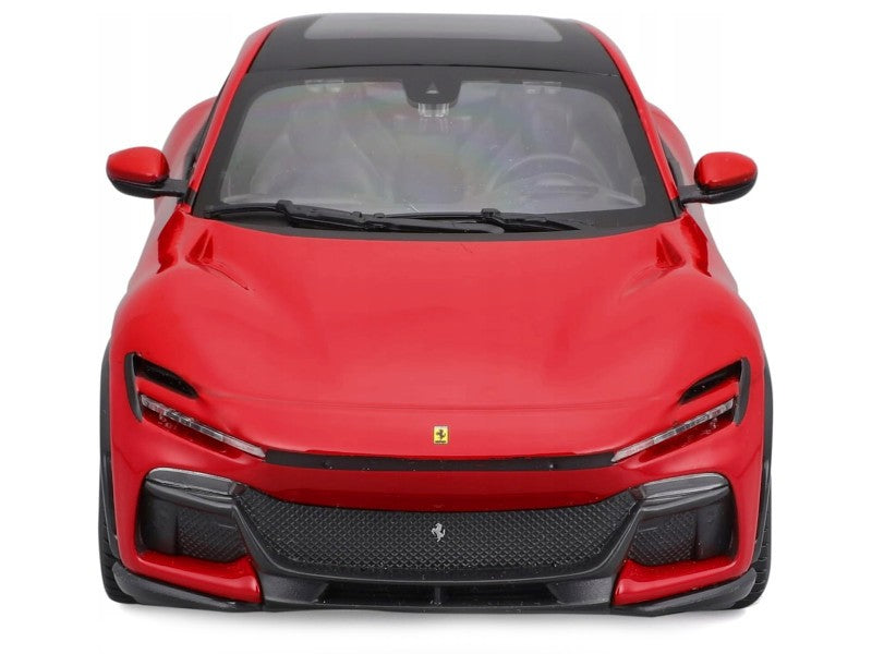 Ferrari Purosangue - Red - Race and Play - Bburago 1/24 - 18-26030 RD - Passion Diecast 