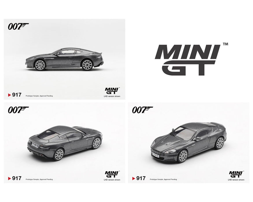  James Bond 007 Aston Martin DBS Casino Royale - English Packaging - Mini GT - 1:64 - MGT00917-007E Passion Diecast