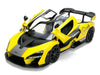  McLaren Senna 8-PAS Racing - Yellow Metallic with Black Top - Hyper-Spec -  Jada  1/24 - 36484 Passion diecast