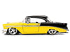 1956 Chevrolet Bel Air Yellow and Black - Bigtime Muscle - Jada 1/24 - 36648 Passion diecast