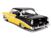 1956 Chevrolet Bel Air Yellow and Black - Bigtime Muscle - Jada 1/24 - 36648 Passion diecast