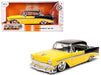 1956 Chevrolet Bel Air Yellow and Black - Bigtime Muscle - Jada 1/24 - 36648 Passion diecast