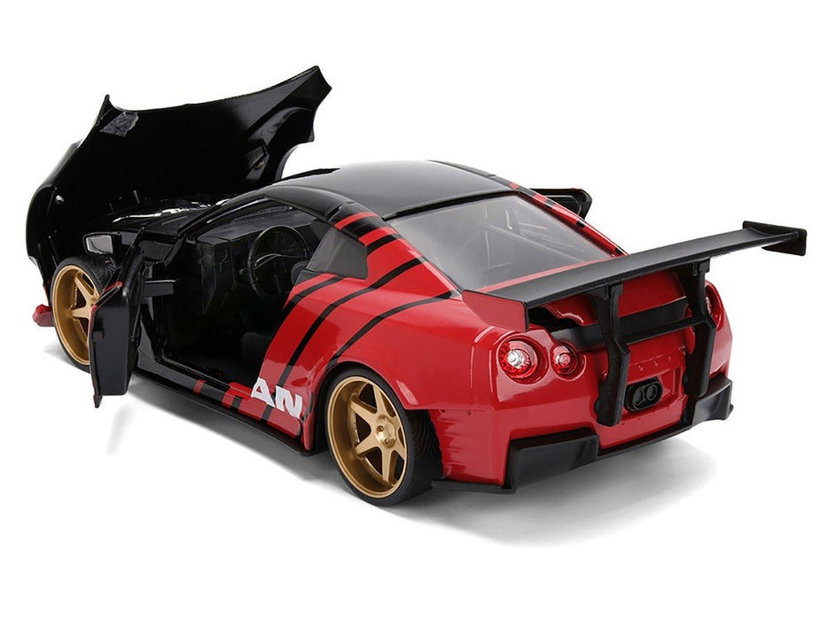 2009 Nissan GT-R (R35) Ben Sopra Advan - Black and Red - JDM Tuners - Jada 1/24 - 37022 Passion diecast