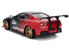 2009 Nissan GT-R (R35) Ben Sopra Advan - Black and Red - JDM Tuners - Jada 1/24 - 37022 Passion diecast