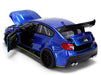 2016 Subaru WRX STI Widebody - Blue Metallic - JDM Tuners - Jada 1/24 - 37491 Passion diecast