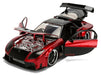 1995 Mazda RX-7 Widebody VeilSide - Black and Red Metallic - JDM Tuners - Jada 1/24 - 37646 Passion diecast