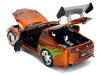 Toyota Supra Orange Color Brush Finish - 25 Years of Fast & Furious Anniversary - Jada 1/24 - 37703 Passion Diecast