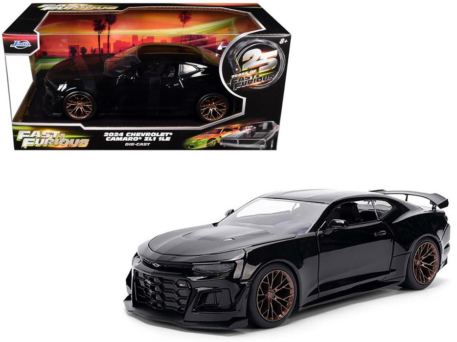 2024 Chevrolet Camaro ZL1 1LE Black Fast X - 25 Years of Fast & Furious Anniversary - Jada 1/24 - 36475-25TH Passion Diecast