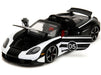 Porsche Carrera GT Convertible Black with White Graphics - Hyper-Spec - Jada 1/24 - 35490 Passion Diecast