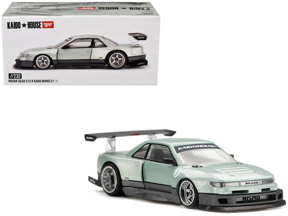 Nissan Silvia S13-R KAIDO WORKS V1 - Mini GT & Kaido★House 1/64 - KHMG232 Passion Diecast