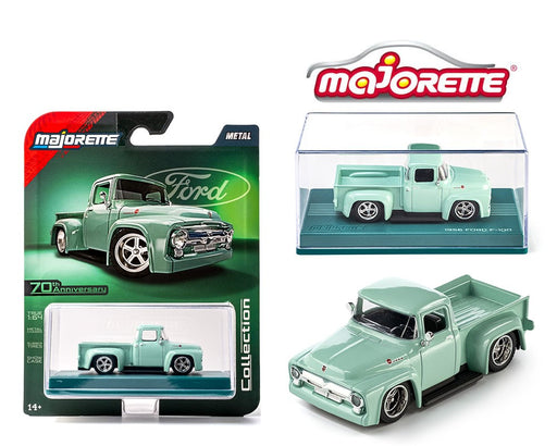 1956 Ford F100 Pick Up - Green - Majorette 1:64 - 8505001019 -  Passion Diecast